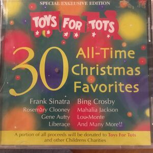 Christmas CD Toys For Tots Christmas CD  30 All Time Christmas Favorites 2001